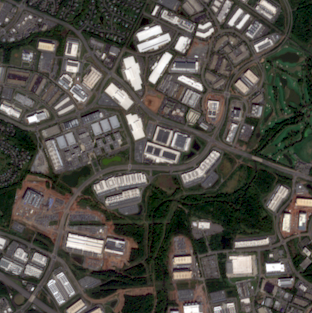 Satellite image of CloudHQ LC Campus