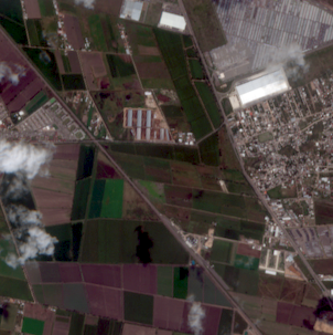 Satellite image of CloudHQ QRO Campus