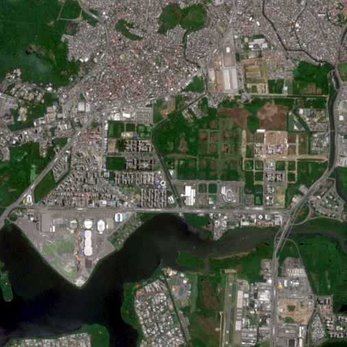 Satellite image of Elea Rio AI City