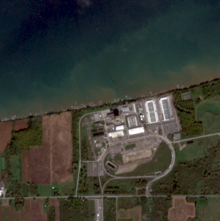Satellite image of Lake Mariner Data Center Campus