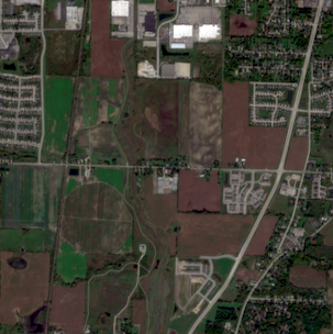 Satellite image of Microsoft Fairwater (Mount Pleasant)
