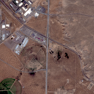 Satellite image of Project Jupiter (STACK Infrastructure Stargate Campus, Dona Ana County)