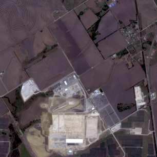 Satellite image of SB Energy Stargate Milam County Data Center (Freebird)